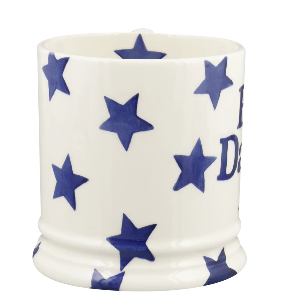 Emma Bridgewater Big Blue Star Big Daddy 1 Pint Mug